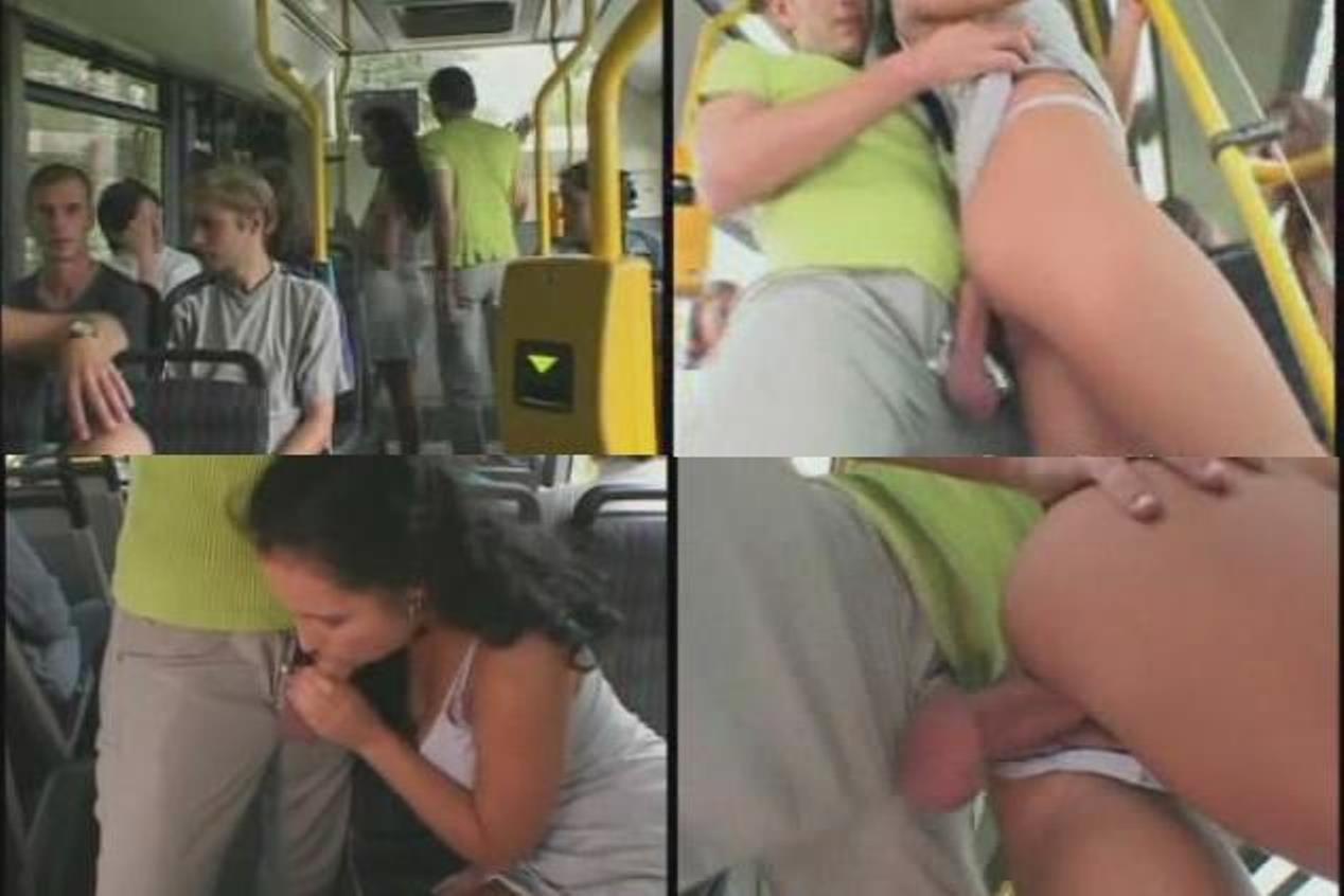Порно В Тролейбусе