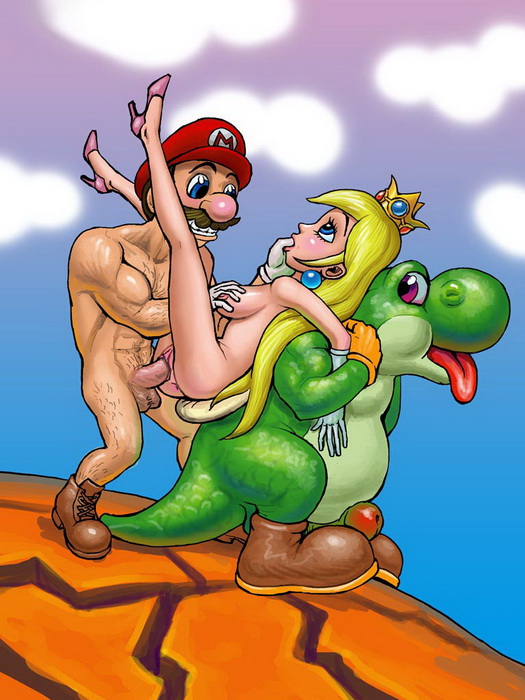 Порно Мультфильм Марио