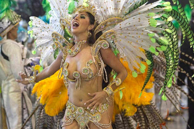 Бразильский Карнавал Трансвиститы