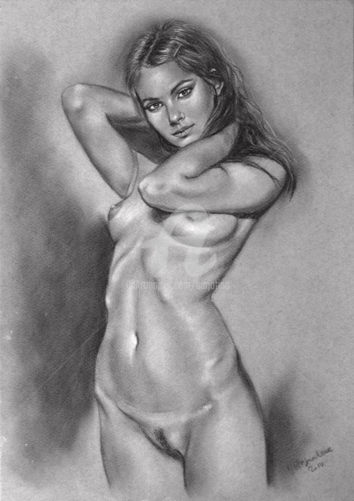 Нарисованные Обнаженные Девушки
