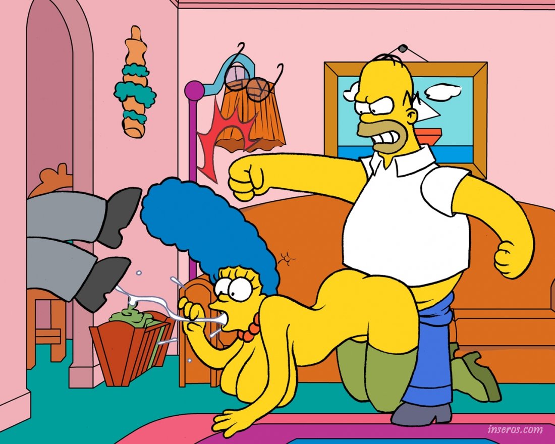 Порно Игра Симпсоны Мардж