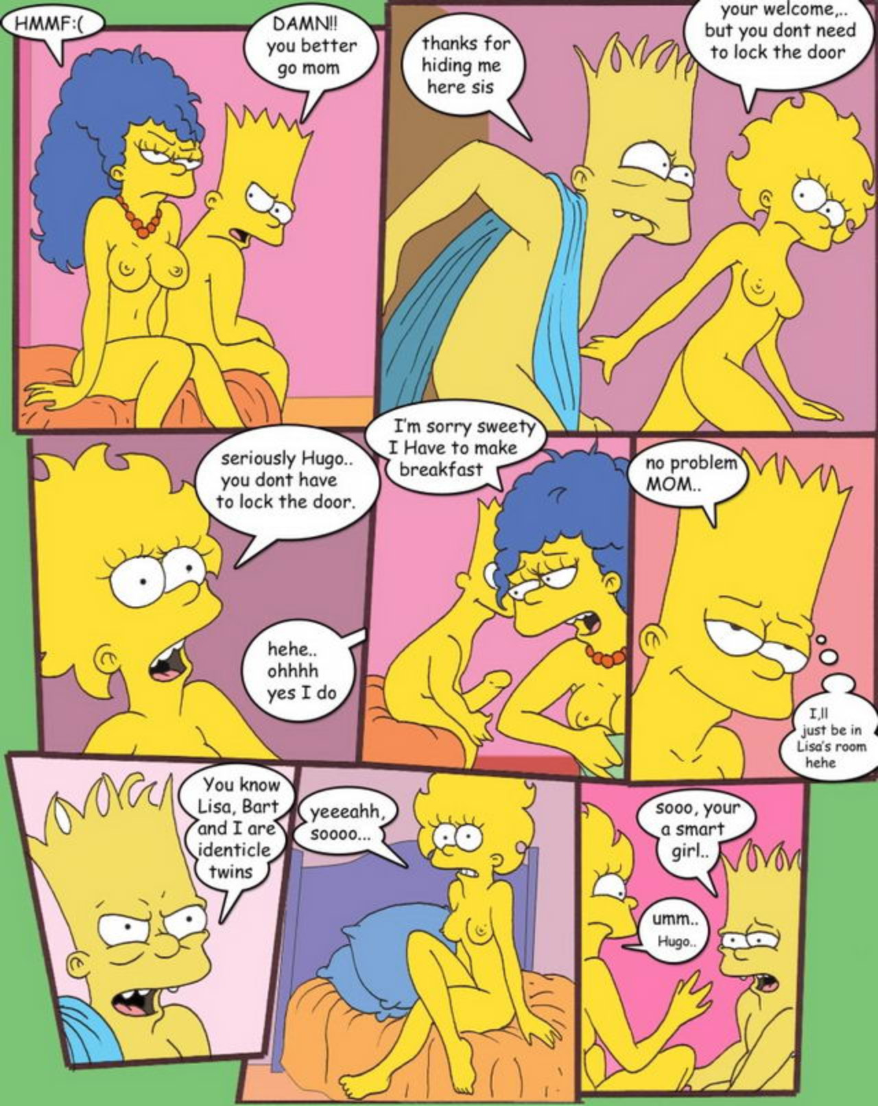 Порно Комикс Барт И Лиза