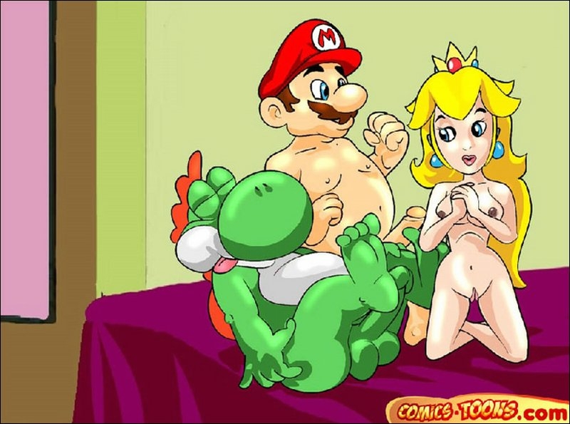 Порно Мультик Марио