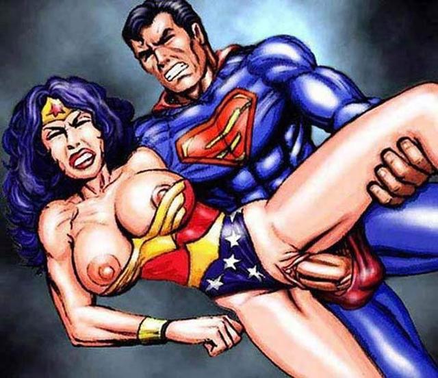 Порно Мультик Супермен