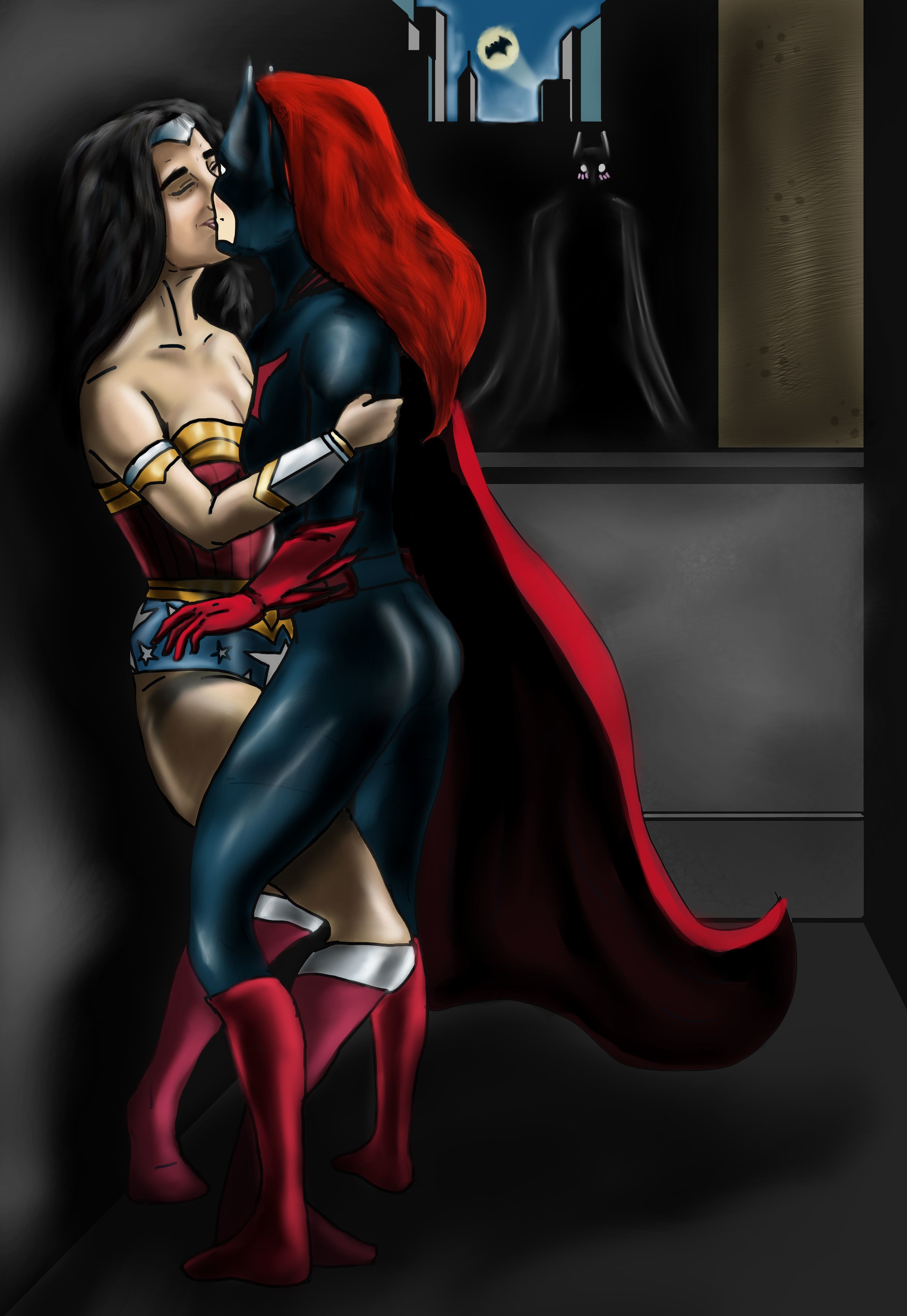 Супермен И Чудо Женщина Трахаются